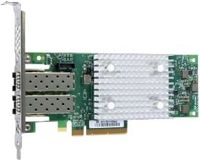 Сетевая плата Qlogic QLE2692-SR-CK 16Gb Dual Port FC HBA, PCIe Gen3 x8, SR LC multi-mode optic