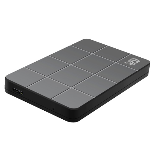  Внешний корпус для HDD SATA 2.5” AgeStar 3UB2P1 (BLACK) для HDD/SSD SATA 6Gb/s 2.5, USB 3.0, пластик, черный