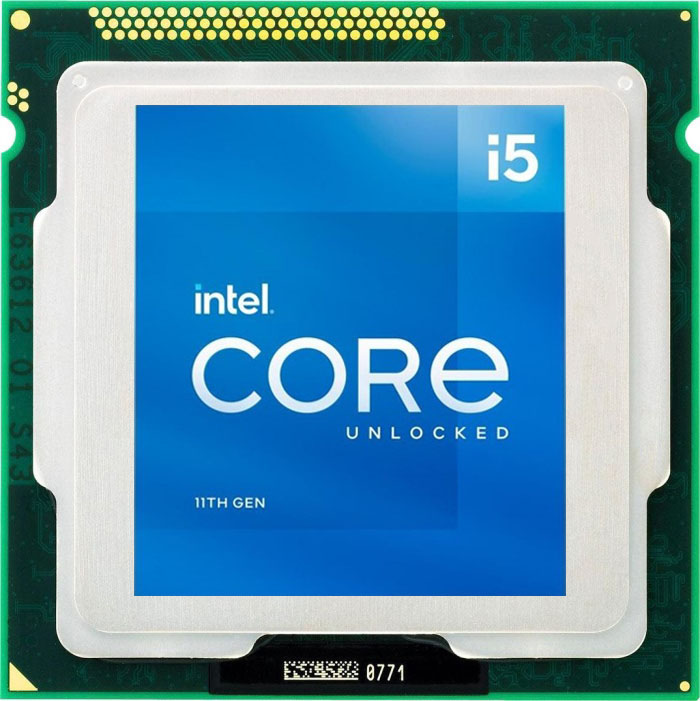Процессор Intel Core i5-11600K CM8070804491414 Rocket Lake 6C/12T 3.9-4.9GHz (LGA1200, L3 12MB, 14nm, UHD Graphics 750 1.3GHz, 125W)