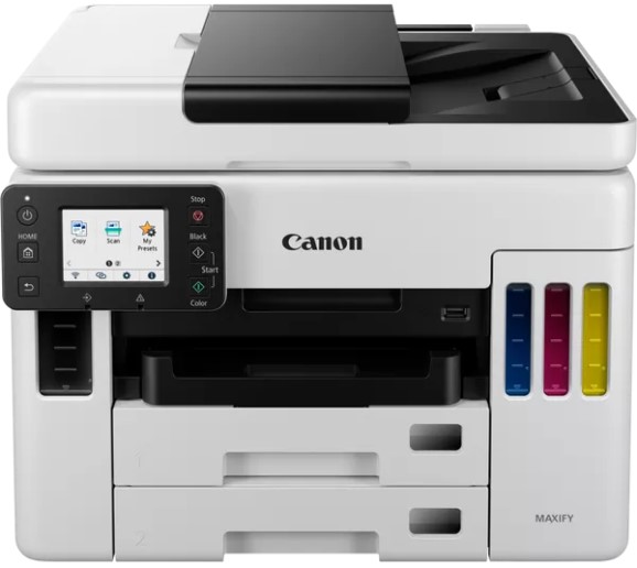 МФУ струйное цветное Canon MAXIFY GX7040 4471C009 A4, 1200*600dpi, 24/15,5ppm, USB/Ethernet/Wi-Fi, tray 250*2, c СНПЧ