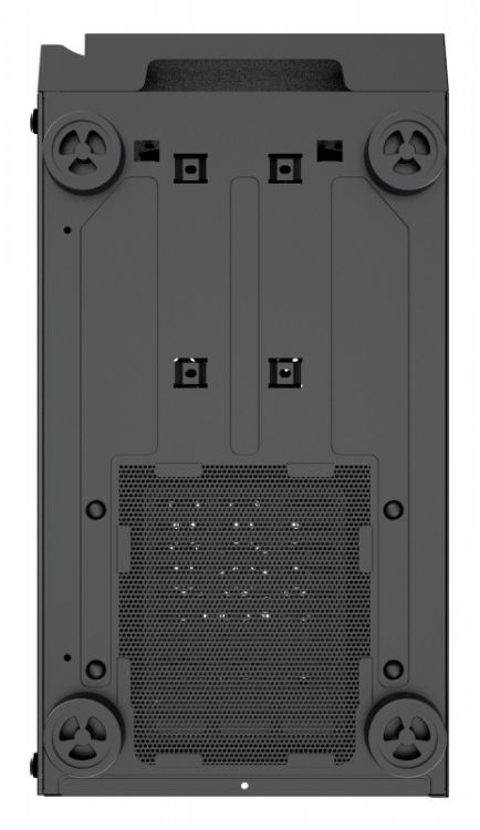 Корпус ATX FORMULA CL-3302B черный, без БП, боковая панель из закаленного стекла, 2*USB2.0, USB3.0, audio