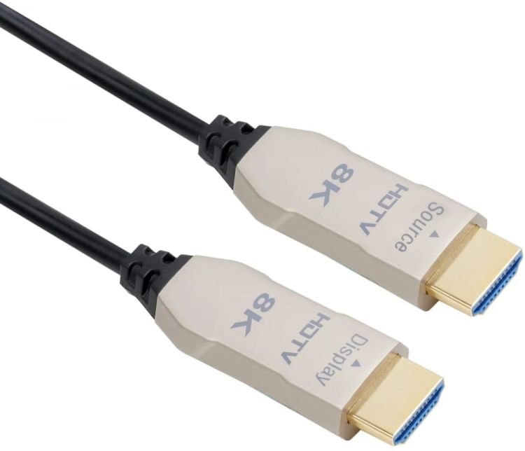 Кабель интерфейсный HDMI-HDMI iOpen AD3743C-10.0 активный оптический 19M/M,ver. 2.1, 8K@60 Hz 10m