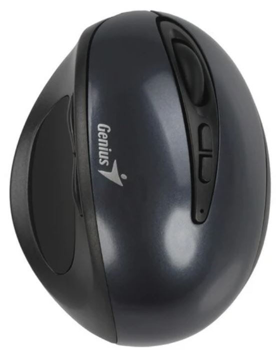 Мышь Wireless Genius Ergo 8300S 31030037401 2,4 ГГц, 7 кнопок, 1000-1600dpi, iron grey