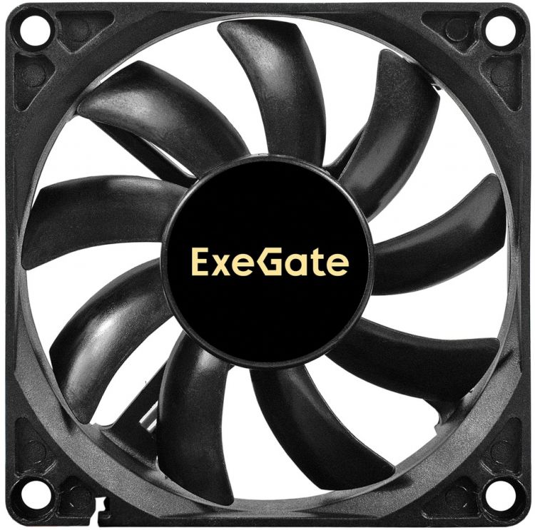 Вентилятор для корпуса Exegate ExtraPower EP08015B3P EX295238RUS 80x80x15 mm, 2600rpm, 42CFM, 26dBa, 3-pin