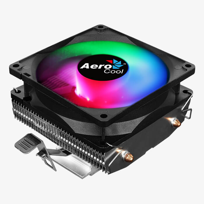 Кулер AeroCool AIR FROST 2 LGA 2066/2011/115X/775/AM4/AM3+/AM3/AM2+/AM2/FM2/FM1 (алюминий, 90x90x25мм, 1800rpm, 25.7dBA, 45.6CFM, 3-pin) Ret