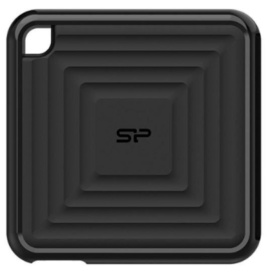 Внешний SSD USB 3.2 Gen 2 Type-C Silicon Power SP240GBPSDPC60CK PC60 240GB 540/500MB/s черный