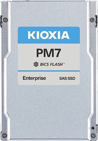 Накопитель SSD 2.5'' Toshiba (KIOXIA) KPM7VVUG1T60 PM7-V 1.6TB SAS 24Gb/s TLC 4200/3400 MB/s IOPS 720K/320K TBW 8760 MTTF 2.5M