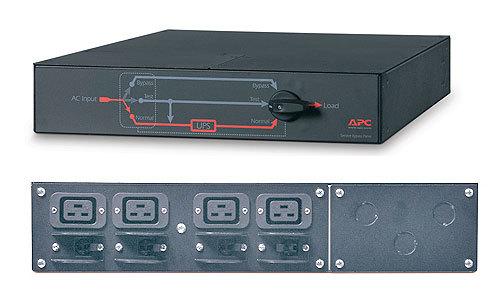 Модуль APC SBP6KRMI2U Bypass Panel- 230V; 50A; MBB; Hardwire input; (4) IEC-320 C19 Output