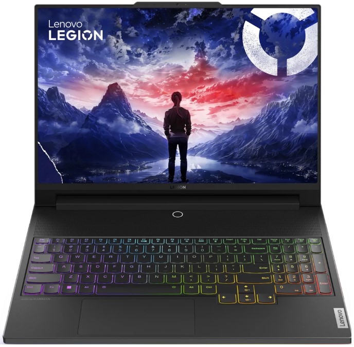 Ноутбук Lenovo Legion 9 16IRX9 83G0002MRK i9-14900HX/32GB/2TB SSD/GeForce RTX 4090 16GB/16 mini LED/WiFi/BT/cam/noOS/black