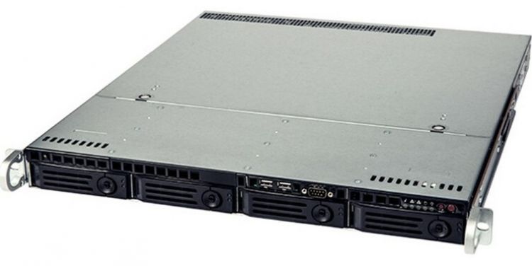 Корпус серверный 1U Ablecom CS-R11-19P-R400 rackmount chassis with 400W PSU