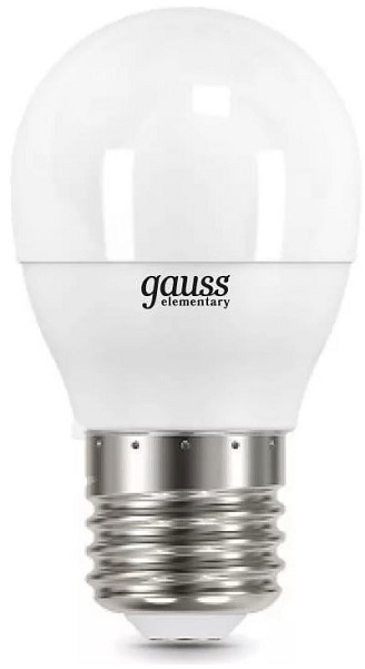 Лампа светодиодная Gauss 53210 LED Elementary Шар 10W E27 710lm 3000K