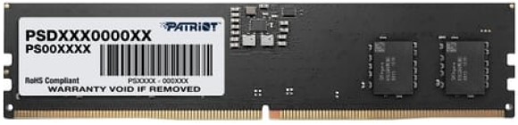 Модули памяти DDR5  Xcom-Shop Модуль памяти DDR5 16GB Patriot Memory PSD516G480081 Signature Line PC5-38400 4800MHz CL40 1.1V
