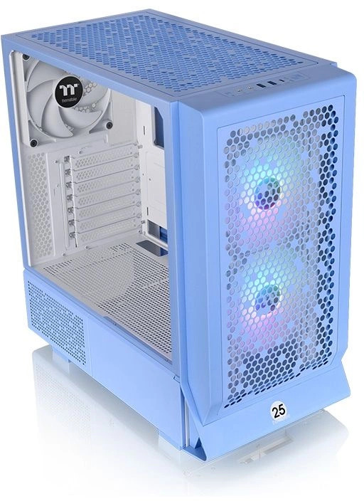 Корпуса Thermaltake  Xcom-Shop Корпус ATX Thermaltake Ceres 330 TG ARGB Hydrangea CA-1Y2-00MFWN-00 голубой, без БП, 2*USB3.0, audio