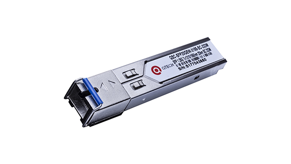 Модуль SFP QTECH QSC-SFP20GEW-3155-SC-DDM 20км, 1,25Гбит/с, Tx=1310/Rx=1550нм, SC, FP, SM, DDM