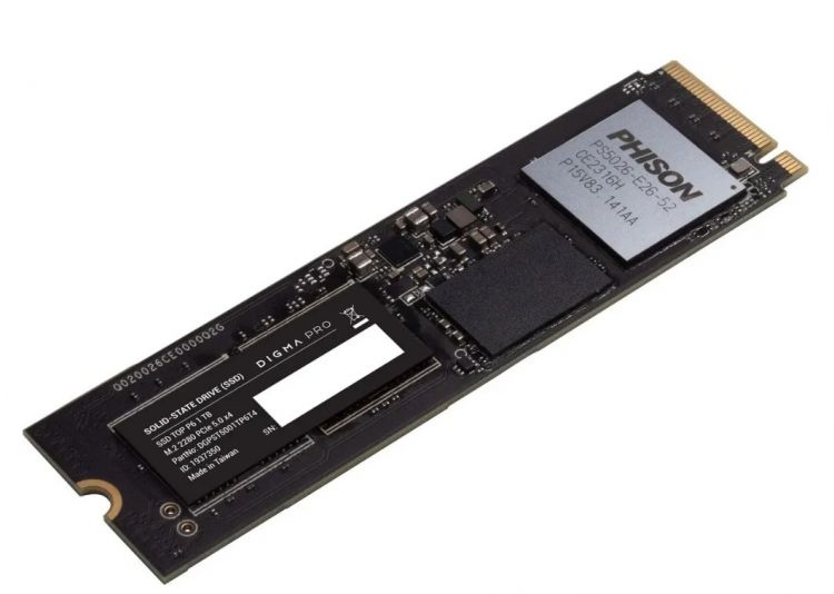 SSD Digma Накопитель SSD M.2 2280 Digma DGPST5001TP6T4 PCI-E 5.0 x4 1Tb Pro Top P6