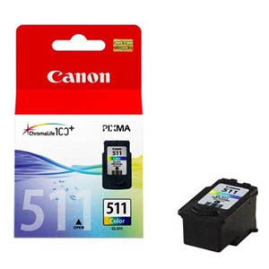  Картридж Canon CL-511 2972B007 для PIXMA MP260/iP2700/280 цветной