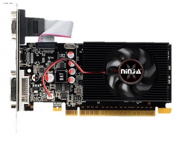 Видеокарта PCI-E Sinotex Radeon R5 230 NINJA 2G (AFR523023F) 2GB DDR3 64bit 40nm 625/1066MHz DVI/HDMI/CRT