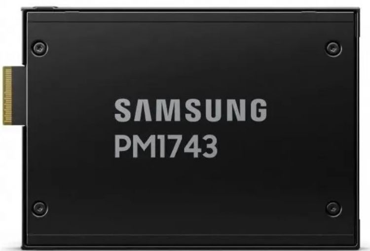 Накопитель SSD 2.5'' Samsung MZWLO3T8HCLS-00B07 3.84TB, 6000/14000MB/s, PCIe 5.0 x8, MTBF 2.5M