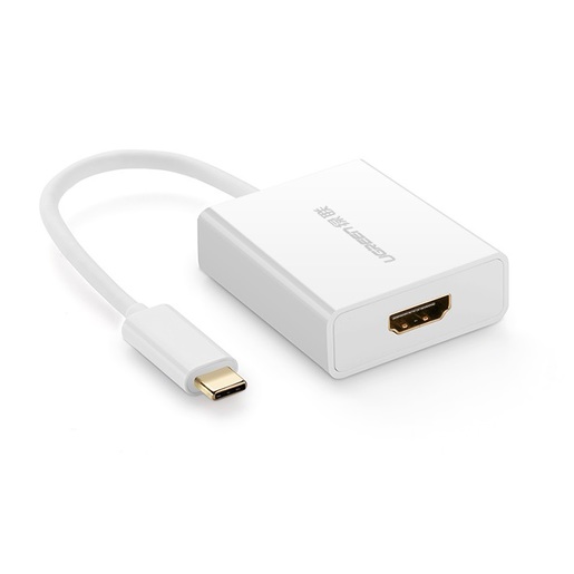 Адаптер UGREEN 40273 USB-C to HDMI, белый