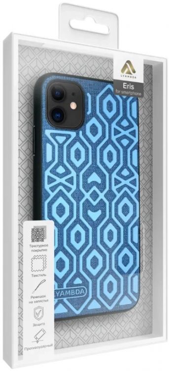 Чехол Lyambda ERIS LA11-ER-11PRO-BL для iPhone 11 Pro blue