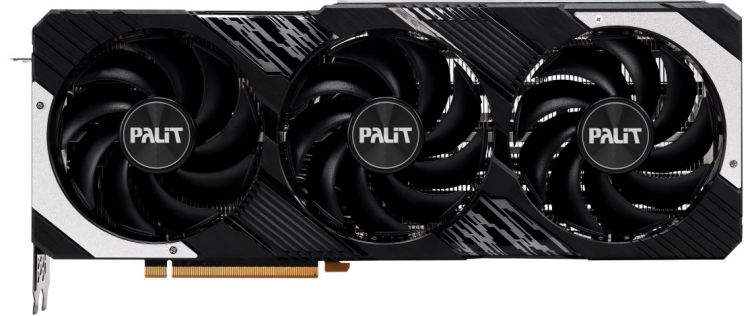 Видеокарта PCI-E Palit GeForce RTX 4070 Ti SUPER GamingPro (NED47TS019T2-1043A) 16GB GDDR6X 256bit 5nm 2340/21000MHz HDMI/3*DP Ret