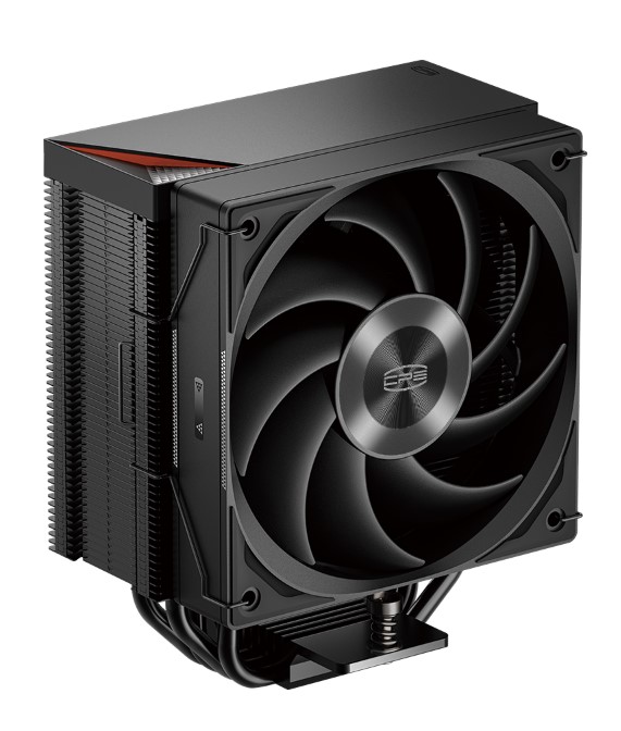 Кулер PCCooler RZ400 V2 BK LGA115x/1200/1700/1851/AM4/AM5 (Al/Cu, 230W, 120mm fan, 2200RPM, 86.73CFM, 32dBA, 4-pin PWM, black)