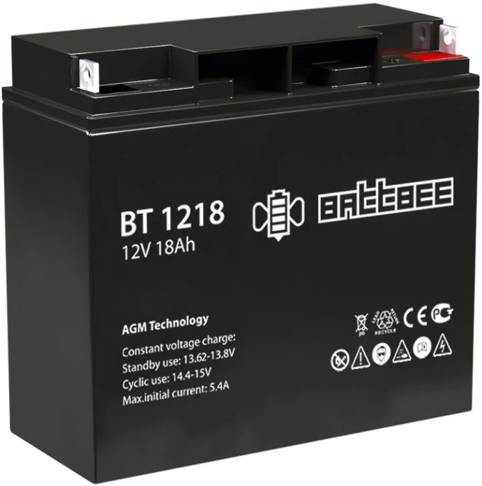 Батарея Battbee BT 1218 12В/18Ач