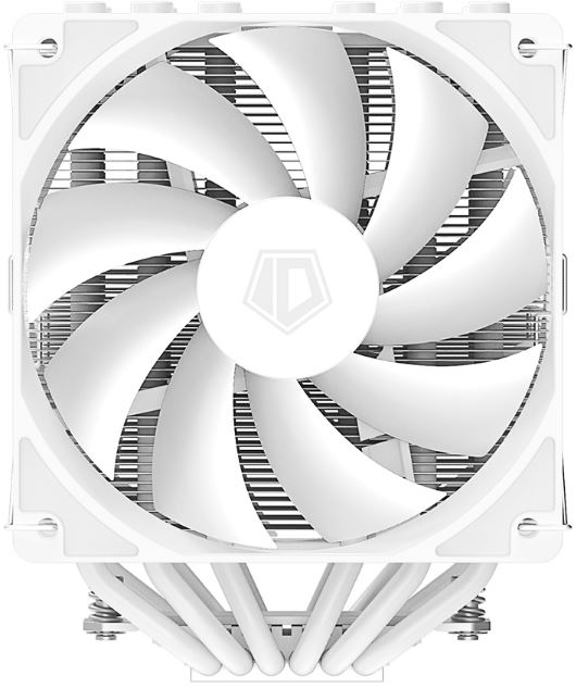 Кулер ID-Cooling SE-206-XT White LGA115X/1200/1700/AM4/AM5 (TDP 250W, 2x120mm, 1800rpm, 76,16CFM, 35.2 dBa, 4-pin PWM)