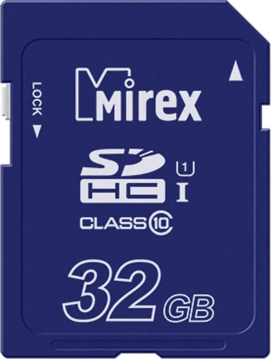 Карта памяти SDHC 32GB Mirex 13611-SD1UHS32 Class 10 UHS-I