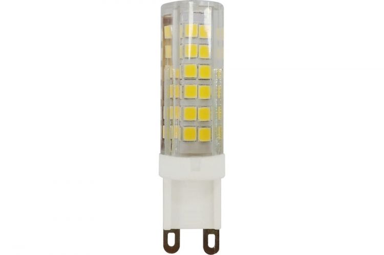 Лампа светодиодная ЭРА Б0027866 LED JCD-7W-CER-840-G9 (диод, капсула, 7Вт, нейтр, G9)