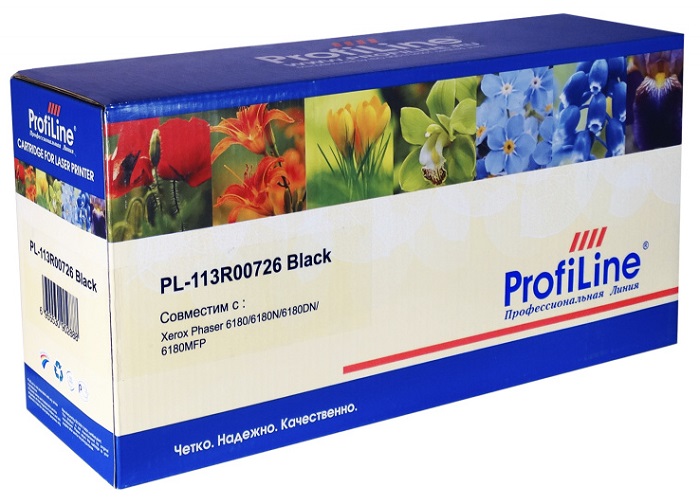  Картридж ProfiLine PL_113R00726_BK для принтеров Xerox Phaser 6180/6180MFP/6180MFP/D/6180MFP/N Black 8000 копий