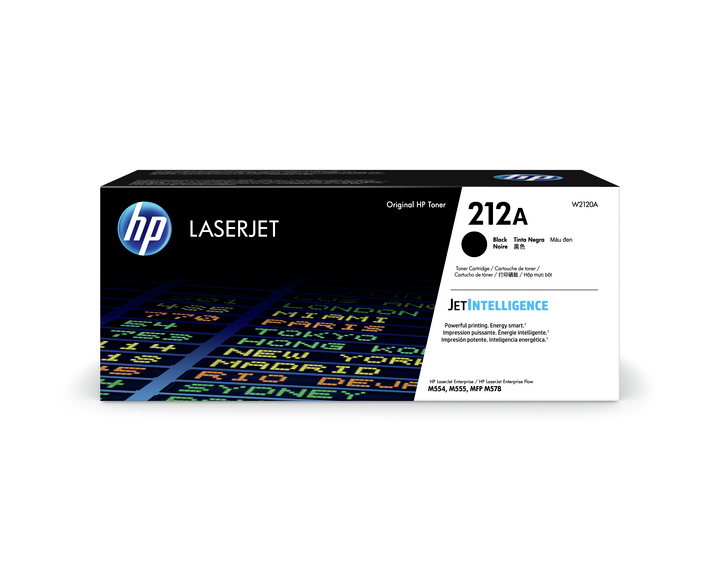 Картридж HP 212A W2120A черный, 5500 страниц, для Color LaserJet Enterprise M555dn