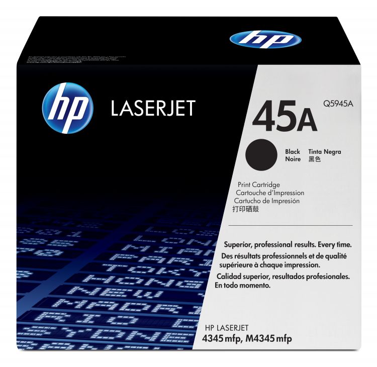 Картридж HP 45A Q5945A для LJ 4345mfp, черный (up to 18,000 pages)