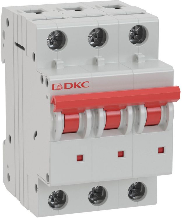Автоматический выключатель модульный DKC MD63-3B16-6 3P 16А B 6kA, YON