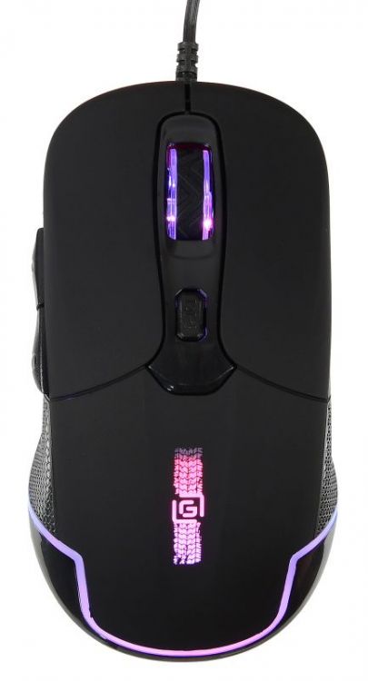 Мышь Oklick 965G racer черный оптическая (2400dpi) USB (6but)