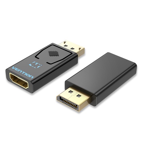 Переходник Vention HBMB0 DisplayPort 20M > HDMI F 4K