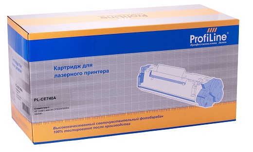 Картридж ProfiLine PL-CE740A для принтеров HP Color LaserJet CP5225/5225n/5225dn Black 7000 копий ProfiLine