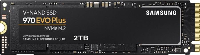 SSD Samsung Накопитель SSD M.2 2280 Samsung MZ-V7S2T0BW 2TB 970 EVO Plus V-NAND 3-bit MLC PCIe Gen 3.0 x4 NVMe 1.3 3500/3300MB/s 620K/560K IOPs 1.5M MTBF