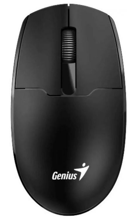   Xcom-Shop Мышь Wireless Genius NX-7000SE 31030032400 чёрная, 1200 dpi, 2 кнопки