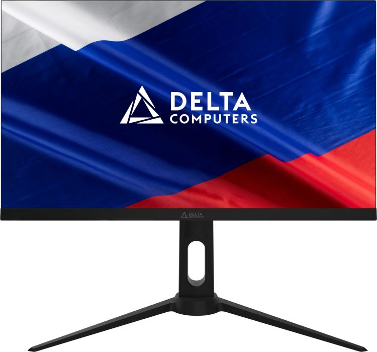 Монитор 27 Delta Computers «Сова» OM270I ОМ270I.QHD.AS.03.P3 черный IPS 5ms 16:9 HDMI матовая HAS Piv 1000:1 300cd 178гр/178гр 2560x1440 75Hz FreeSyn