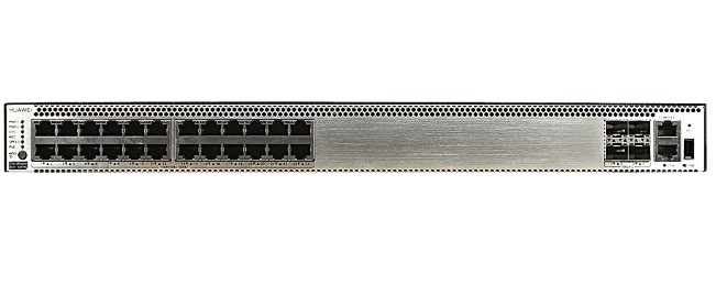 Коммутатор Huawei S5731-S24P4X (24*10/100/1000BASE-T ports, 4*10GE SFP+ ports, PoE+,1*600W ) + Basic Software