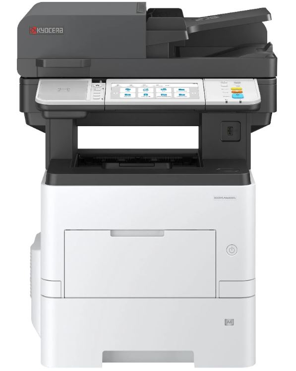 Лазерное черно-белое А4 МФУ лазерное черно-белое Kyocera MA6000ifx 110C0V3NL0 А4, 60 стр/мин, 1200 dpi, 1.5GB, USB,Network, дуплекс, автоподатчик, тонер,замена M3660idn