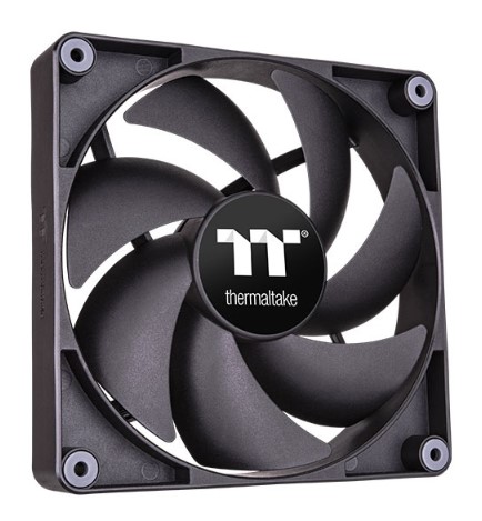 Вентилятор для корпуса Thermaltake CT140 140x140x25мм, черный, 500-1500 rpm, 77.37CFM, 30.5 dBa, 4pin PWM, (2-pack) Ret