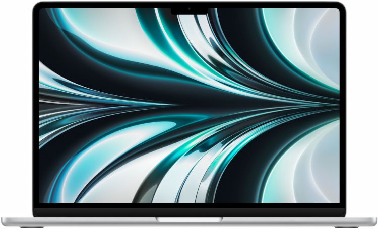 Ноутбук Apple MacBook Air (2022) MC7V4 13-inch M2 chip with 8-core CPU and 8-core GPU, 16GB, 256GB - Silver клав.русская (грав.)