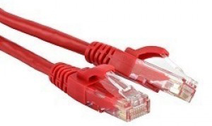 Кабель патч-корд U/UTP 6 кат. 5м Hyperline PC-LPM-UTP-RJ45-RJ45-C6-5M-LSZH-RD LSZH, 5 м, красный