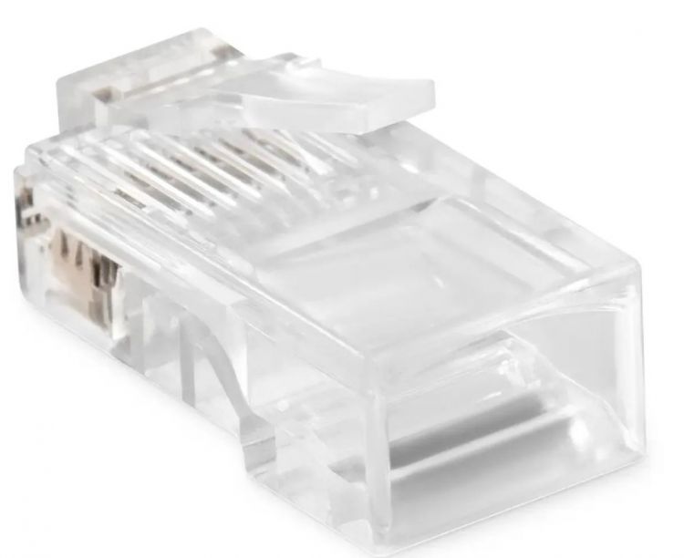 Коннектор Buro BU-CONRJ45-20PCS RJ45 прозрачный (упак.:20шт) (1996866)