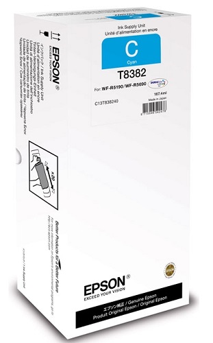 Контейнер с чернилами Epson C13T838240 для WF-R5xxx XL голубой