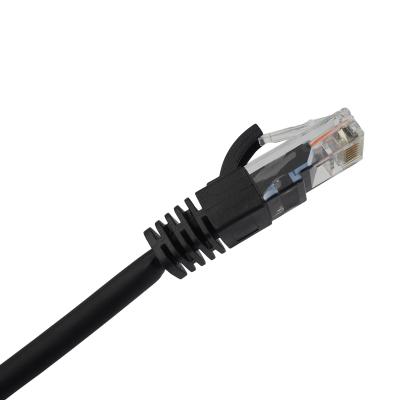 Кабель патч-корд U/UTP 5e кат. 1м BNH B500-UTP-5E-1.0-LSZH-BK неэкр., RJ45/RJ45, d 0,2 1м, LSZH, AWG24 чёрный