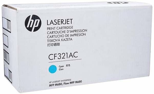 Картридж HP CF321AC Color LaserJet Enterprise MFP M680