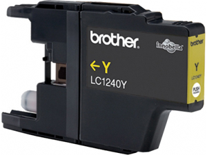 Картридж Brother LC-1240Y для MFC-J6910DW/J6510DW/J5910DW желтый